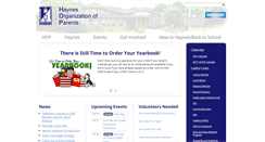 Desktop Screenshot of haynespto.org