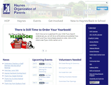 Tablet Screenshot of haynespto.org